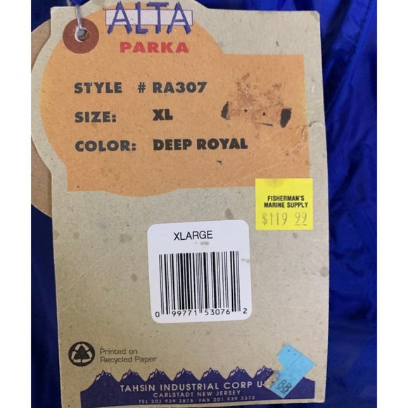 Red Ledge Alta Parka Size XL Men's NEW Waterproof Windproof Hooded 100% Nylon - Picture 4 of 10